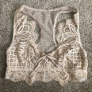 Victoria’s Secret cream bralette size x-small